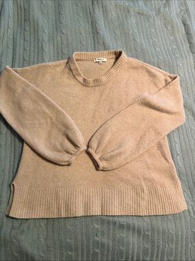 Madewell Crewneck Women's Sweater in Beige
